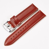 Oil Tanned Leather 22mm 20mm 18mm Watchband Quick Release Watch Band Strap Brown for Men Women compa