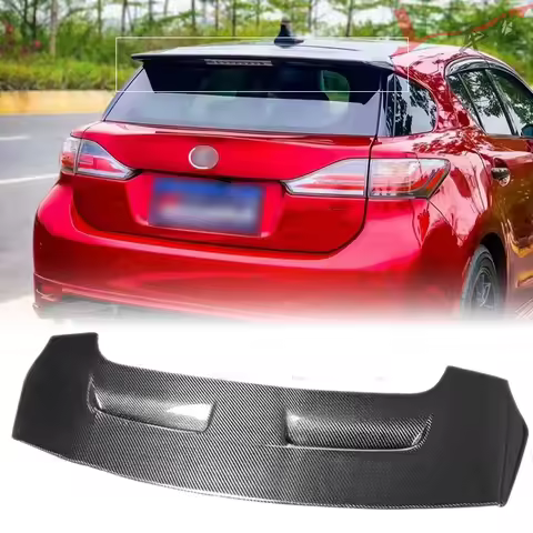 Suitable for Lexus CT200h CT200 2010-2022 car trunk wing body kit accessories high-quality carbon fi