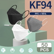 [Mask Stock] 50pcs KF94 Korean Face Mask 50PCS KF94 Mask Face Mask 4ply Protection Korean Version KN