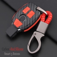 Carbon Cover Casing Smart Key Key Mercedes Benz SLK 200 250 W172 / C 200 250 280 300 W204 / E 200
