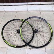 Wheelset Bicycle Rims 26inch MTB Double Wall Disc Brake DISCBRAKE