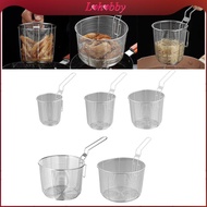 [Lohobby] Stainless Steel Fry Basket, Fry Basket, Fryer, Strainer, Mini Fry Basket, Strainer, Fry Ba