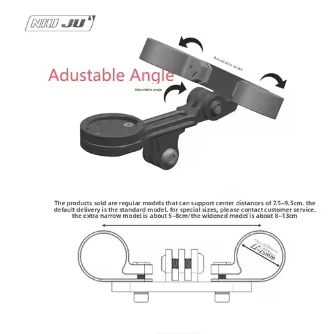 CNC Aluminium Bike Computer Mount for Fit Vision TFE Metron Pro Triathlon TT Handlebar for GOPRO Gar