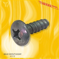 Coarse Screw Bolts 4 X 12 (Contents 4 pcs)