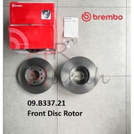 Brembo 09.B337.21 Front Disc Rotor Bmw 3" F30 E90, X1 E84, 1" F20 (depan)