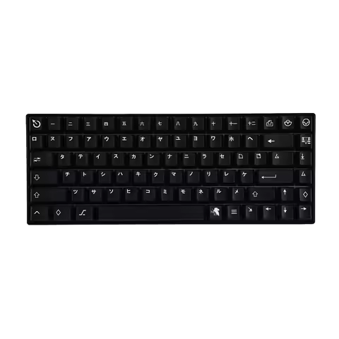 129 Key WoB KATAKANA EVA Dye Sub Keycaps PBT Cherry Profile Key caps For TKL 61 64 68 75 87 96 104 1