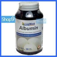 LIVEWELL ALBUMIN CAP 120's Egg White Protein Capsule Type