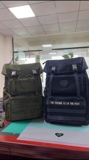HUMAN MADE 軍事復古通勤雙肩背包