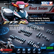 Yamaha F1ZR Full Body Bolts Yamaha F1ZR Fullbody Bolts Two-Key Modes Hardnes Steel 1997-2004