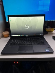 DELL 文書商務筆電 （i7-6600U Ram 8GB 256GB SSD 14吋 全高清Mon/Laptop/文書電腦/Notebook/手提電腦/戴爾Latitude 7480/20