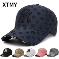 Alphabet Texture Hat Baseball Cap Sun Protection Cap Korean Style Duckbill Cap Trendy Brand2025Whole