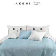 AKEMI 900TC TENCEL™ Lyocell Tickle Fun Aster (Fitted Sheet Set| Bedsheet/ Quilt Cover Set)