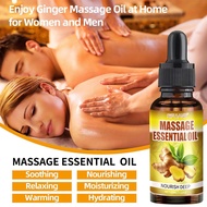 Ginger Massage Essential Oil Shoulder, Neck and Ba 生姜按摩精油肩颈背部刮痧按摩精油身体按摩油全身护理按摩油sg1106