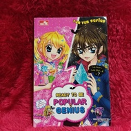 BUKU KOMIK READY TO BE POPULAR + GENIUS BY TEN TEN SERIES