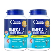 Ocean Health Fish Oil 180's X2 Capsules (Twin Pack)