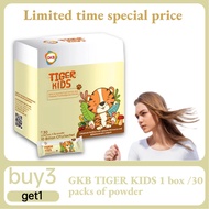 【buy3 get1】GKB Tiger Kids Probiotic | 10 Billion CFU/Sachet | Acerola, Prebiotic FOS & Colostrum For