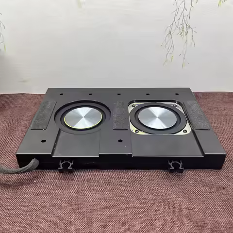 GHXAMP For Harman Kardon 4" Passive Subwoofer Speaker, 5 Ohm 20W, Dual Radiator, Ultra-Slim Woofer (