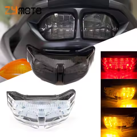 Motorcycler Accessories Integrated LED Tail Light Turn signal Blinker For YAMAHA FZ8 / FAZER 2010-20