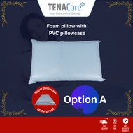 TENACARE Waterproof Pillow Hospital Grade / Bantal Hospital Kalis Air (PVC or TPU pillowcase cover)