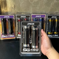 SMOK ALLOY SG488 HANDLE GRIP WITH BAR END ( UNIVERSAL ) NEW DESIGN SMOK HANDLE GRIP FOR YAMAHA MIO S
