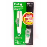 Whiper Mr Correction Tape wh-605-11 green with Refill Kit