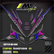 UNGU Decal Sticker Striping Variation Transparent Uv Mx King 150 Yamaha Jupiter Mx King 150 Y15ZR Y1