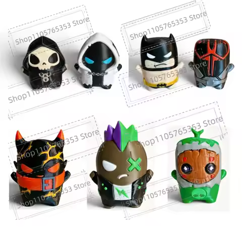 3D Printed Game Character Sprite Monster Ornament Mini Alien Elven Ornament Desktop Decoration Colle