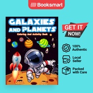 Galaxies And Planets Coloring And Activity Book For Kids Ages 8-10 - Paperback - English - 978606960