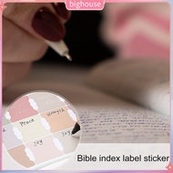  Durable Bible Labels Bible Organization Stickers Boho Bible Index Stickers Colorful Self-adhesive Tabs for Easy Navigation