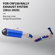 Full Exhaust System For Motorcycle CRF250 CRF250L /RALLY Off-Road Modified Exhaust Pipe