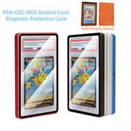 Multicolor PSA/CGC Graded Cards Protector Magnetic Metal Case for PSA Ultraviolet-Proof Display Case