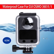 40M Dive Case For DJI osmo 360 II / I Camera Touch Screen 360° Waterproof Case Shell Housing Proteti