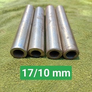 pipa besi seamless od 17mm id 10mm tebal 35mm panjang 8cm