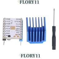 FLORY11 TMC2208 V1.2 Driver Board, Blue Rectangle Silent Stepper Motor Module, Compact Plastic Upgra