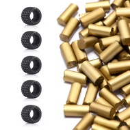 100pcs Universal Lighter Flint and 5pcs Friction Wheel Compatible with S T Dupont, Lighter Repair Ki