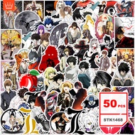 Death Note Stickers Set Japanese Anime Graffiti Sticker Waterproof Decals for Kids, 50pcs