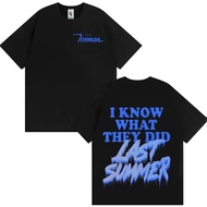 Drake Iceman Harajuku Merch T-shirt Double Sided Print Tees Mens Womens Oversized Crewneck Vintage C