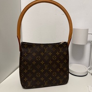 LV Louis Vuitton Looping MM Monogram 肩背包