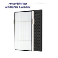 Amway air purifier filter for Atmosphere & Atmosphere Sky安利代用空氣清新機過濾網2件裝.適合機編號#1076 & #539,高效微粒網及氣味濾