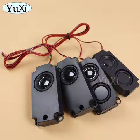 1Pair Audio Portable Speakers For Computer PC Speaker 3070 45100 LCD TV Speakers Rectangle Loudspeak