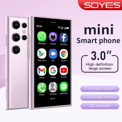 SOYES S23 Pro Smartphone 3.0-inch Mini Phone 3G Network Supports WIFI Bluetooth 2GB+16GB Memory Andr
