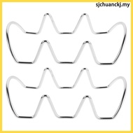 2 Pcs Countertop Wine Rack Portable Drink Organizer Liquor Bottle Display Shelf sjchuanckj