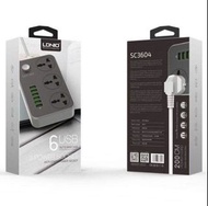 ❤️❤️現貨。 快充6usb3國際電源香港3腳插頭拖把