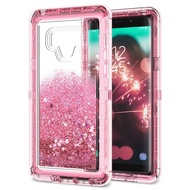 ▣Liquid Glitter Samsung S8 S9 Plus S7 edge Note 8 9 Cover Case