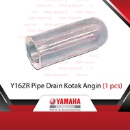 5WP-E443E-00 Yamaha Original Y16ZR Y16 V1 V2 Pipe Drain Buang Minyak Hitam kat Kotak Angin Air Filte