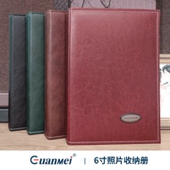 [in stock] Guangmei PU Leather Album album Photo Memories Album a6Postcard Storage Book Insert Pocke
