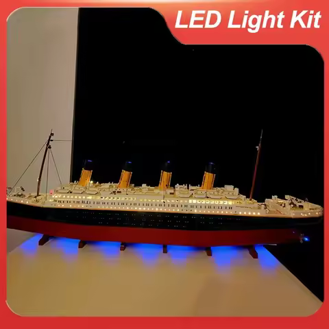 Titanic 10294 and 99023 Decorative Display Lighting Bricks - Not Including Building Blocks