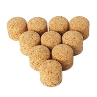 MUXIANG 10 PcsTobacco Pipe Cork Knocker Ashtray for Cigar Cigarette Soft Wooden Cork Stopper Adhesiv
