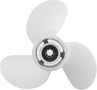 YolieraArt M a r i n e P r o 6G1 45941 00 EL Propeller, 8 1/2 x 8 1/2 Aluminum Outboard Motor Prop, 