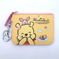 Disney Winnie the Pooh &amp; Piglet Ezlink Card Pass Holder Coin Purse Key Ring